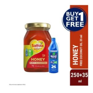 Buy 1 Saffola Honey 250g Get 1 Parachute Coconut Oil 35ml Free