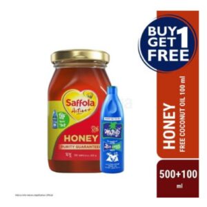 Buy 1 Saffola Honey 500g Parachute Coconut Oil 100ml Free