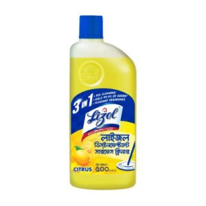 Lizol 3in1 Disinfectant Surface Cleaner Citrus 500ml